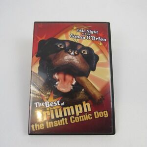 The‎ Best of Triumph the Insult Comic Dog (DVD, 2004) Conan O'Brien